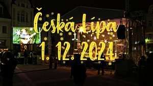 Advent česká Lípa 1. 12. 2024